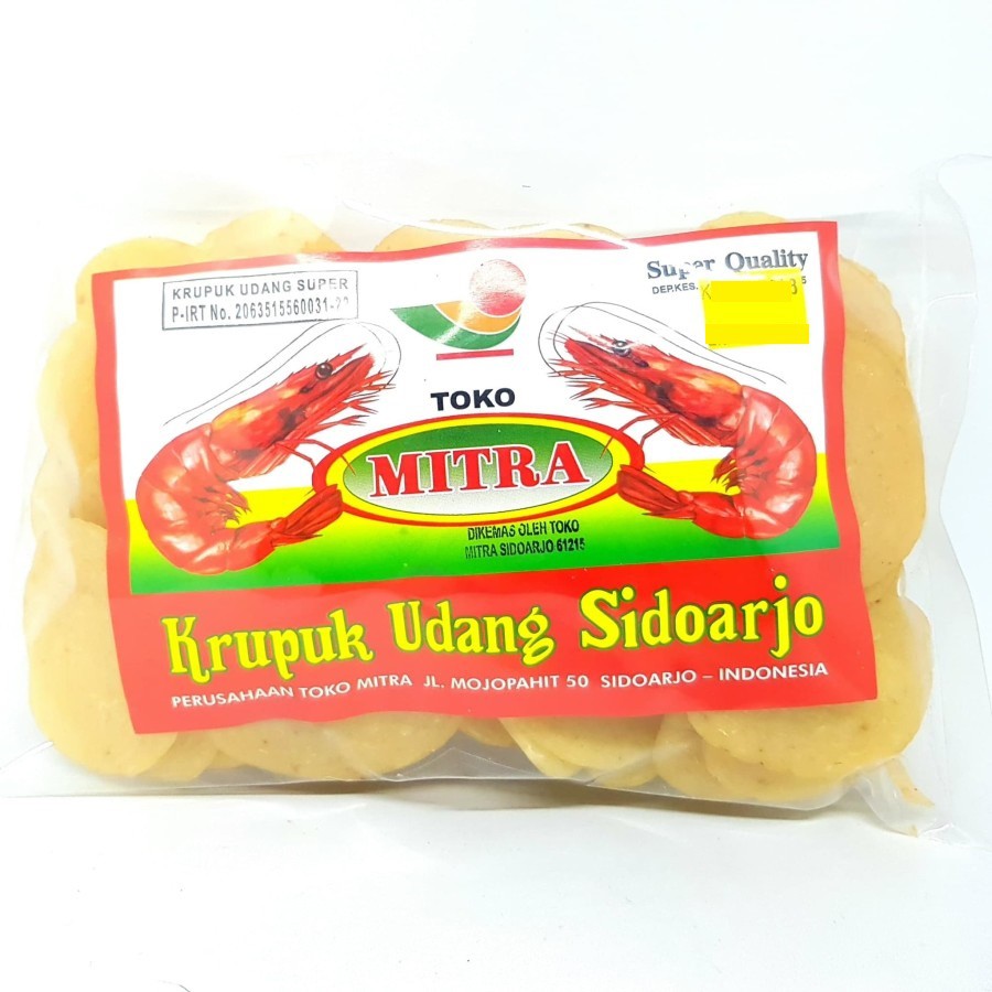 Jual MITRA KERUPUK UDANG SUPER 500gr KRUPUK CRACKER ASLI KHAS