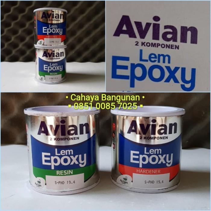 Jual Lem Epoxy Resin Avian 2 Komponen 2Komponen Kapal Kayu Besi Kaca