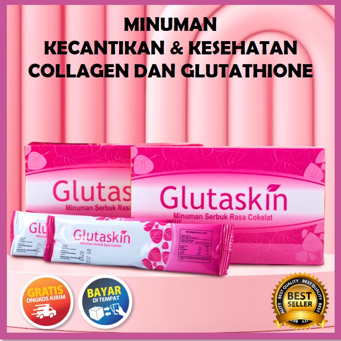 Jual Glutaskin Ummi Amizah Minuman Coklat Collagen Glutathione Pemutih