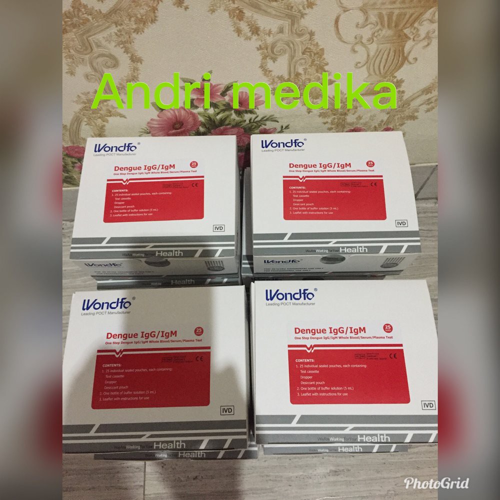 Jual Dengue Ns Wondflo Tes Demam Berdarah Isi Test Shopee Indonesia