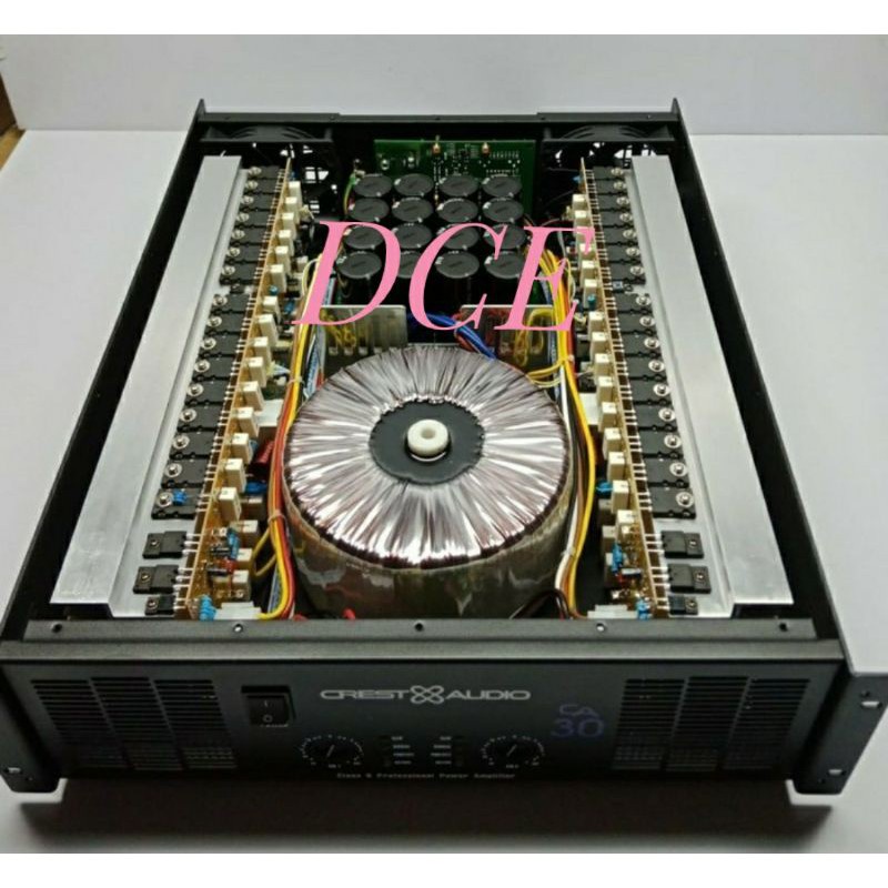 Jual Power Amplifier CREST AUDIO CA30 CA 30 Body Panjang Shopee Indonesia