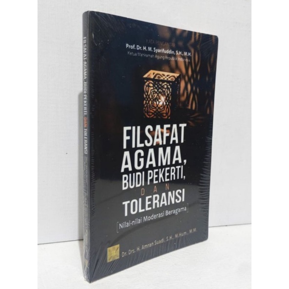 Jual FILSAFAT AGAMA BUDI PEKERTI DAN TOLERANSI Nilai Nilai Moderasi