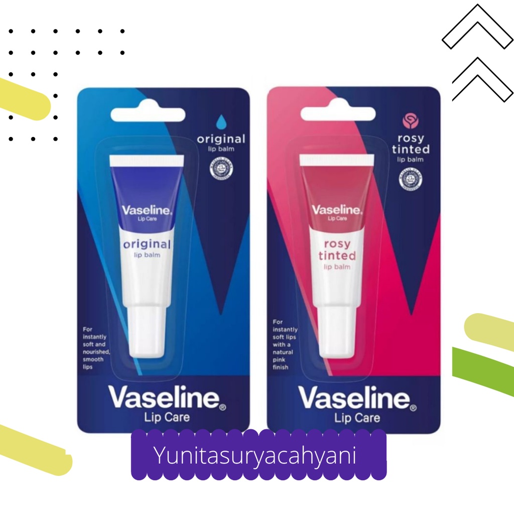 Jual Vaseline Lip Care Balm Original Rosy Tinted G Exp Pencerah