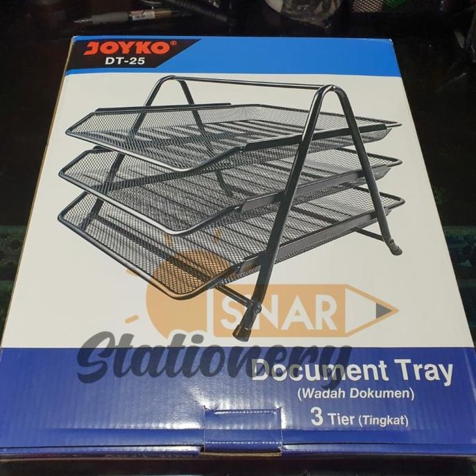 Jual Rak Susun Besi 3 Tingkat Dokumen Tray 3 Tier Dt25 Joyko