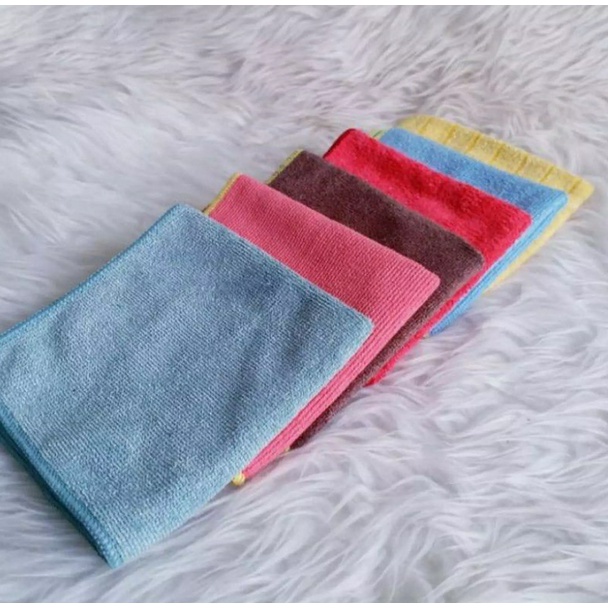 Jual Lap Tangan Kotak Microfiber Kain Multifungsi Dan Serbaguna Lap