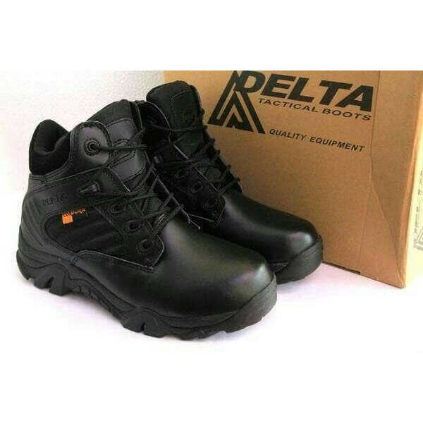 Jual Sepatu Boots Pria Delta Cheap Pendek 6inci Sleting Samping Sepatu