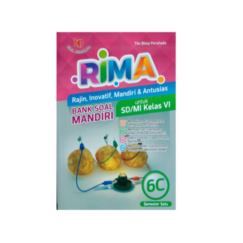 Jual Buku SD MI Rima Bank Soal Mandiri 6c Kelas 6 Shopee Indonesia