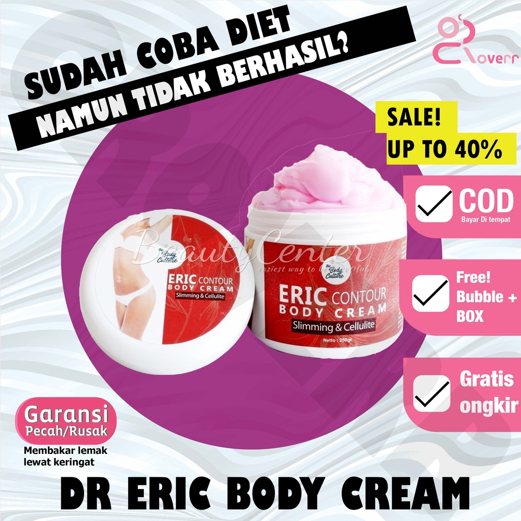 Jual Krim Pelangsing Penurun Berat Badan Pembakar Lemak Dr Eric Contour