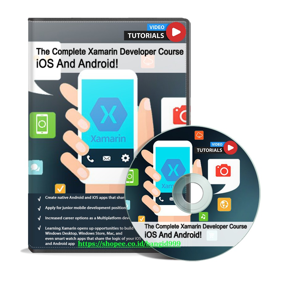 Jual Video Tutorial Xamarin Developer Course Ios And Android Shopee