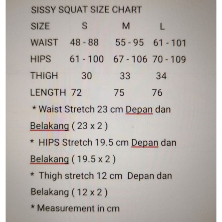 Jual Legging Fitness Tik Tok SISSY SQUAT Series Brand PinkPower V