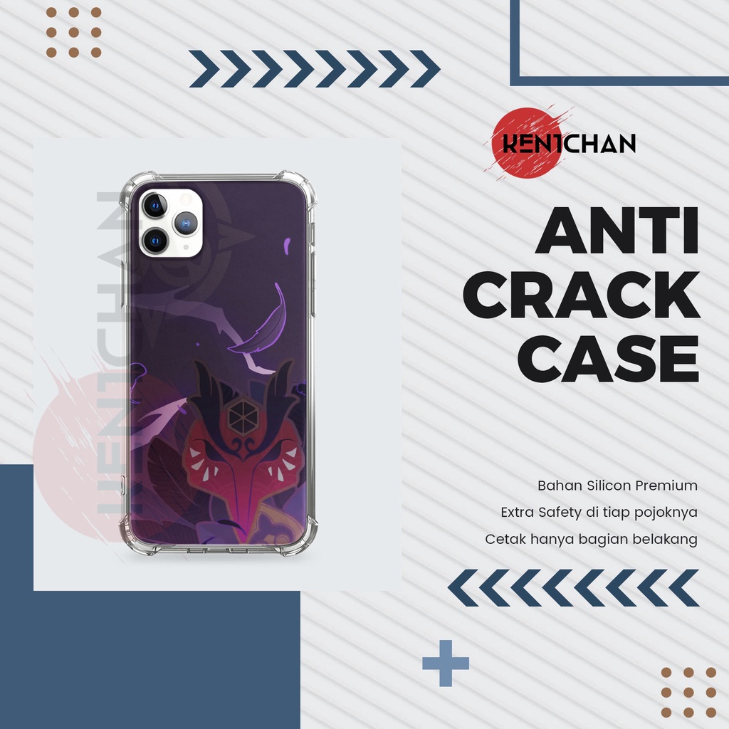 Jual Phone Case Custom Kujou Sara Namecard Genshin Impact Shopee