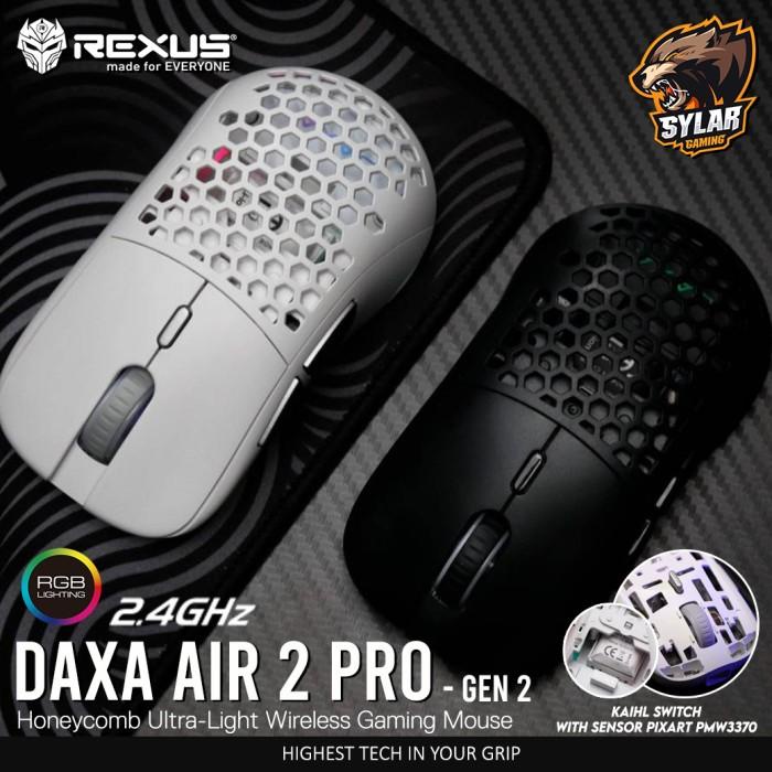 Jual Mouse Rexus Daxa Air 2 Pro Wireless Rgb Ultra Lightweight Gaming