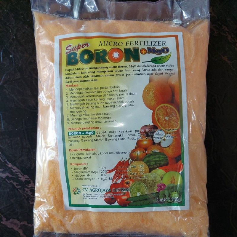 Jual Pupuk Super Boron Mgo Kg Shopee Indonesia