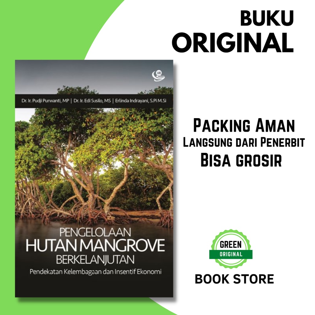 Jual BUKU ORI Pengelolaan Hutan Mangrove Berkelanjutan Pendekatan