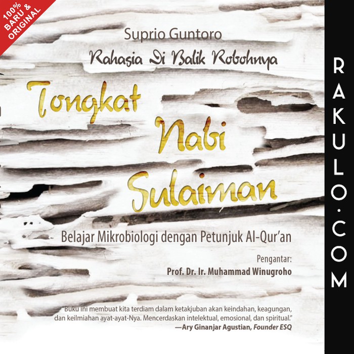 Jual Buku Rahasia Di Balik Robohnya Tongkat Nabi Sulaiman Suprio