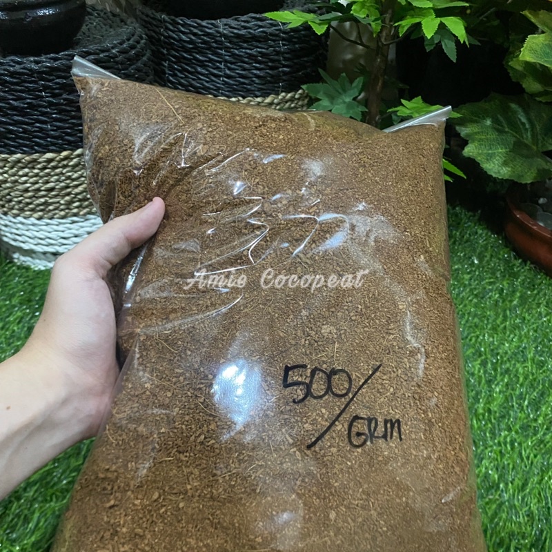 Jual Media Tanam COCOPEAT Halus Sabut Kelapa 500 Gram Shopee Indonesia