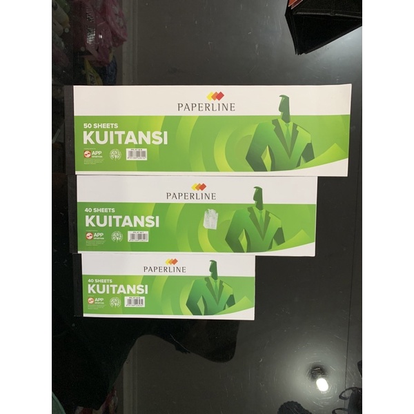 Jual Kwitansi Kuitansi Paperline Besar Sedang Kecil Shopee Indonesia