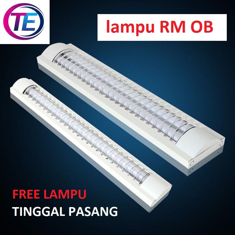 Jual Kap Lampu Rm Tl Komplite Set Lampu Led Lampu Neon Outbow X