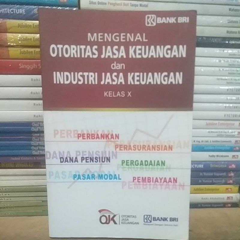 Jual Mengenal Otoritas Jasa Keuangan Dan Industri Jasa Keuangan