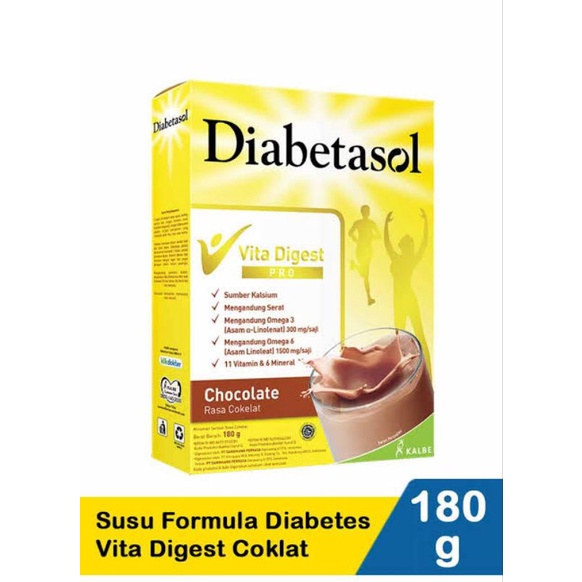 Jual Susu DIABETASOL Susu Nutrisi Dengan Dua Varian Rasa Untuk