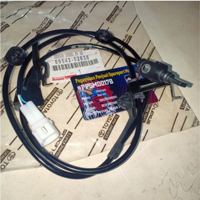 Jual SENSOR SPEED ABS DEPAN KANAN KIRI TOYOTA YARIS NEW VIOS Asli