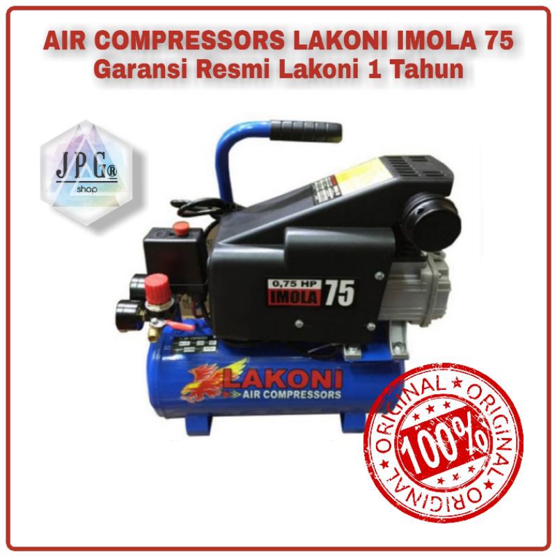 Jual KOMPRESOR LAKONI IMOLA 75 AIR COMPRESSOR 0 75HP 3 4HP KOMPRESOR