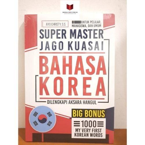 Jual Kamus Korea Buku Super Master Jago Kuasai Bahasa Korea Original