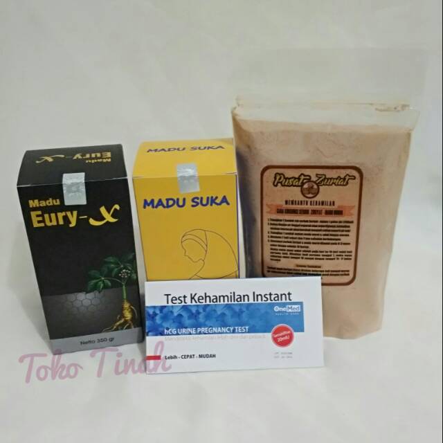 Jual Paket Promil Madu Kesuburan Eury X Dan Serbuk Zuriat Gram