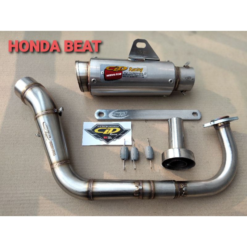 Jual CLD KNALPOT CLD MONSTER RACE HONDA BEAT Shopee Indonesia