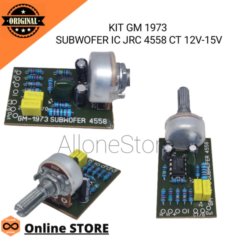 Jual Kit Subwofer Ic Jrc Ct V Vgm Shopee Indonesia