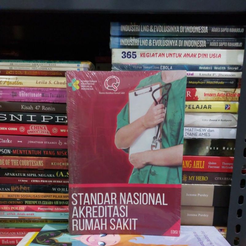 Jual Buku Original Standar Nasional Akreditasi Rumah Sakit Soft Cover