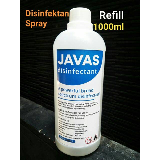 Jual Disinfectant Spray Javas 1 Liter Shopee Indonesia