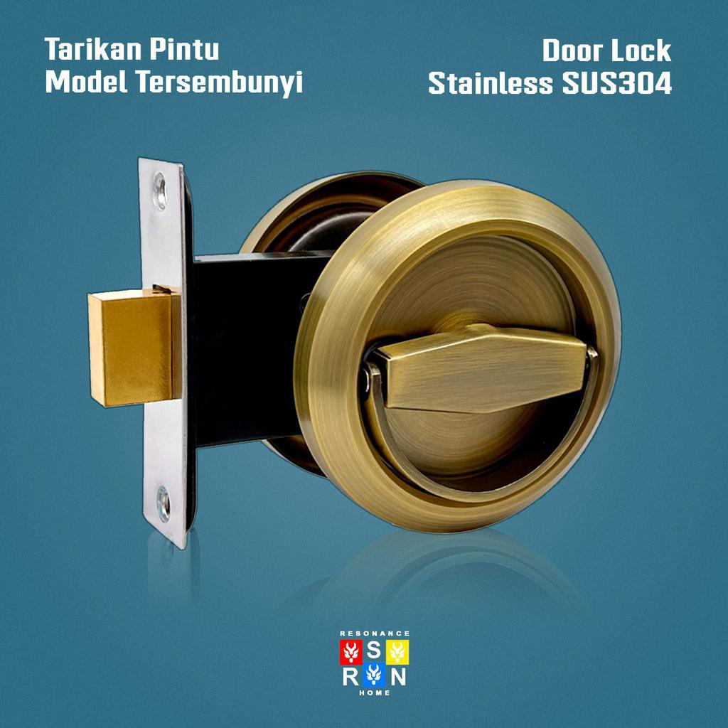 Jual Kunci Pintu Bulat Tersembunyi Hidden Door Lock Resonance Home