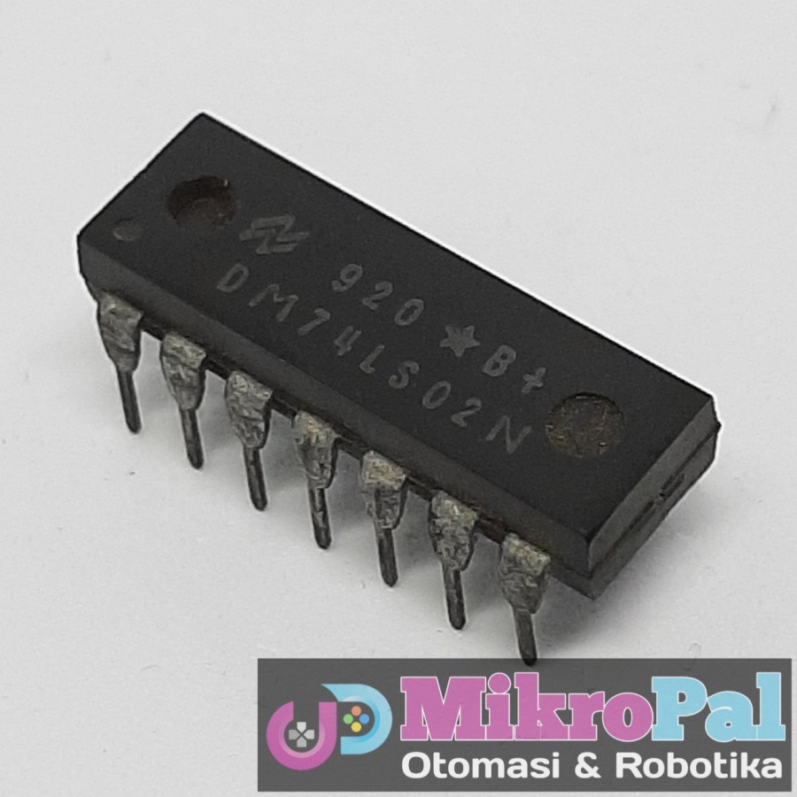 Jual IC 7402 74LS02 Quad 2 Input NOR Gate Integrated Circuit Shopee