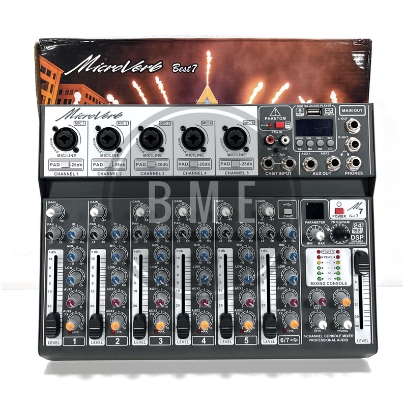 Jual Mixer Microverb Best Best Usb Bluetooth Recording To Pc Laptop