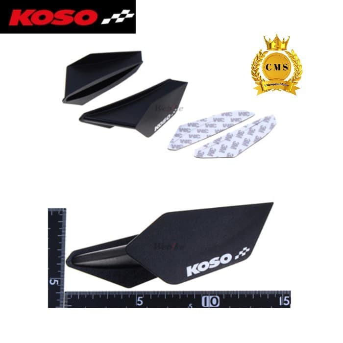 Jual Winglet Aerodynamic Wing Koso Universal Winglet Koso Nmax Aerox