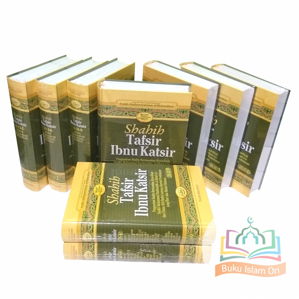 Jual Shahih Tafsir Ibnu Katsir Komplit Set Total Buku Pik