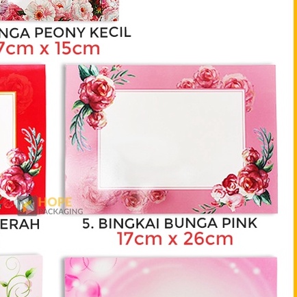 Jual Harga Pcs Kartu Ucapan Bunga Love Polos Greeting Card