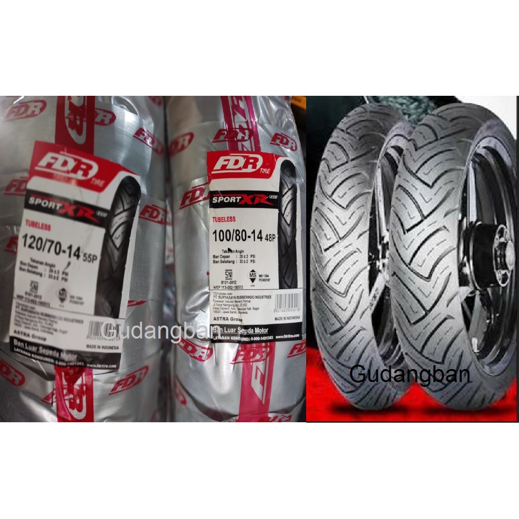 Jual Paket Ban Luar Dan Tubeless Cocok Buat Motor