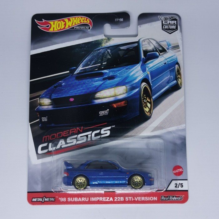 Jual Hot Wheels Modern Classics Subaru Impreza B Sti Version