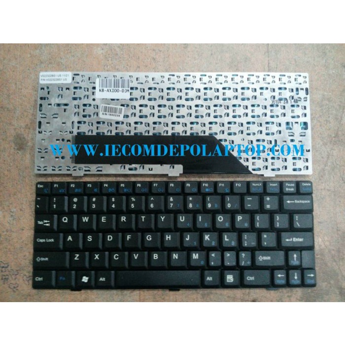 Jual KEYBOARD LAPTOP NOTEBOOK AXIOO PICO DJM SERIES BLACK Shopee