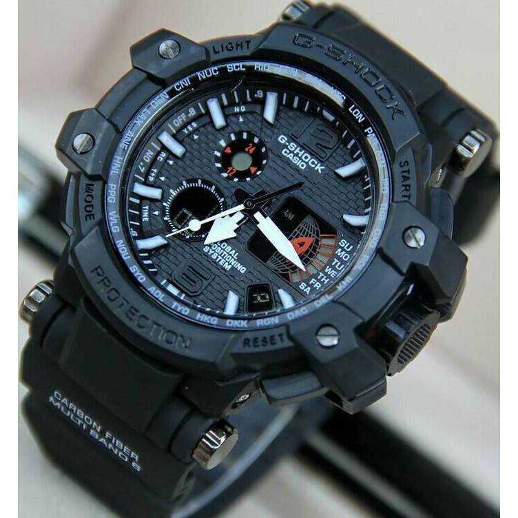 Jual JAM TANGAN PRIA G SHOCK GPW1000 FULL BLACK Shopee Indonesia