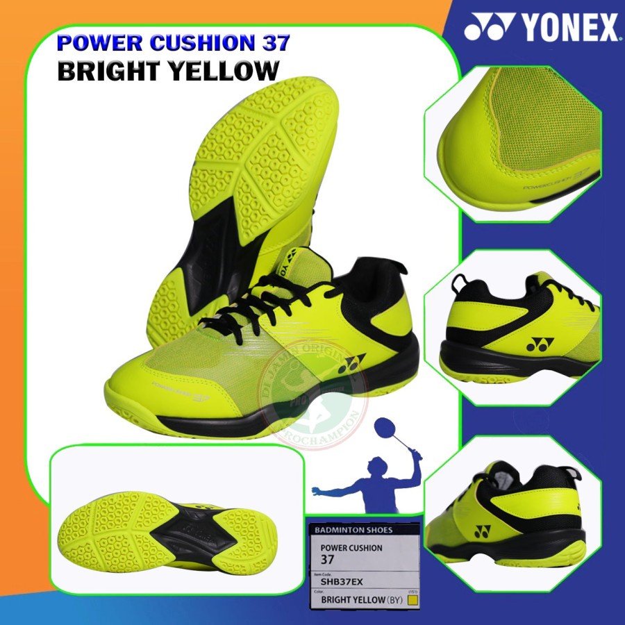 Jual New Yonex Shb 37 Ex Power Cushion Sepatu Badminton Original