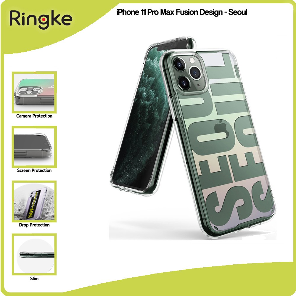 Jual Ringke Casing IPhone 11 11 Pro 11 Pro Max Fusion Softcase Anti