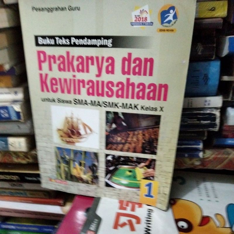 Jual Buku Prakarya Dan Kewirausahaan Kelas X Sma Ma Yramawidya