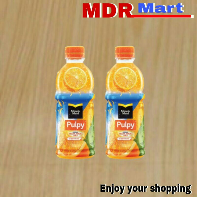 Jual MINUTE MAID Minuman Pulpy Orange 300 Ml Shopee Indonesia