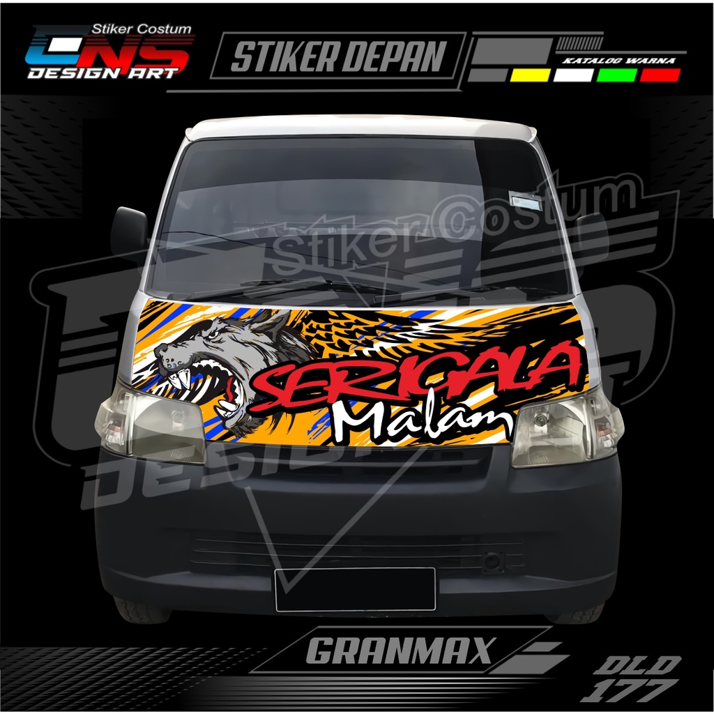 Jual Jual Promo Murah Stiker Depan Stiker Kabin Depan Daihatsu GRANMAX