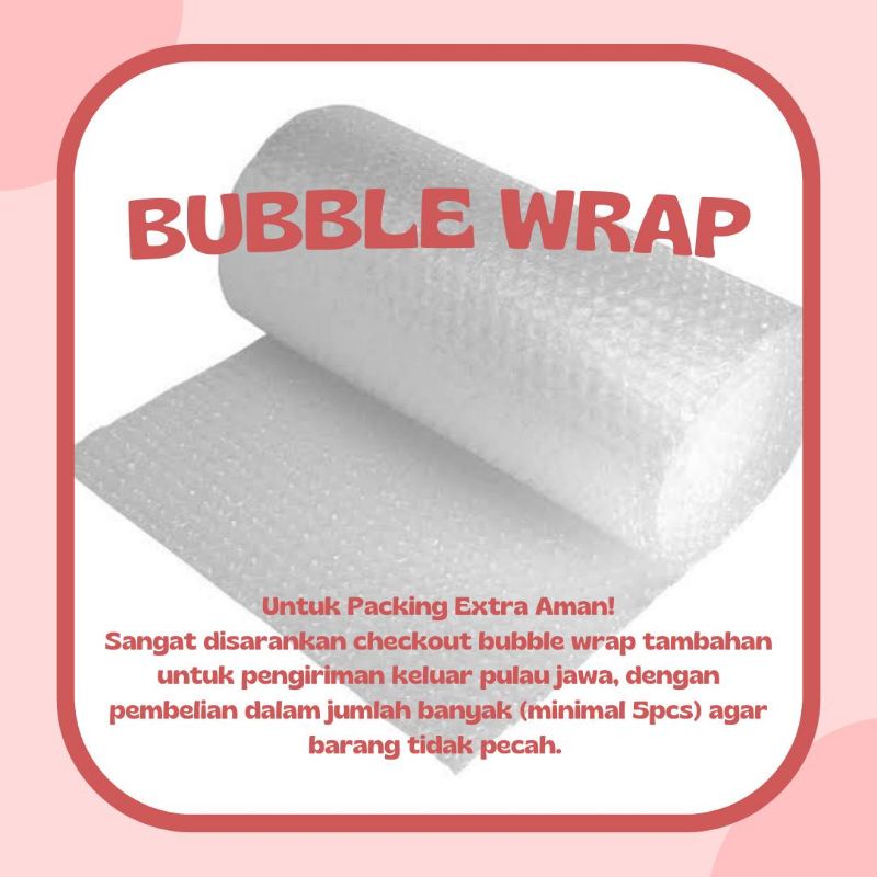 Jual Bubble Wrap Extra Packing Aman Shopee Indonesia