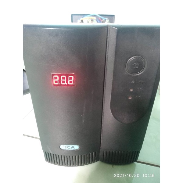 Jual Ups Ica 1200va Modifikasi 700watt AVR 2aki 24volt Pakek Fan Speed