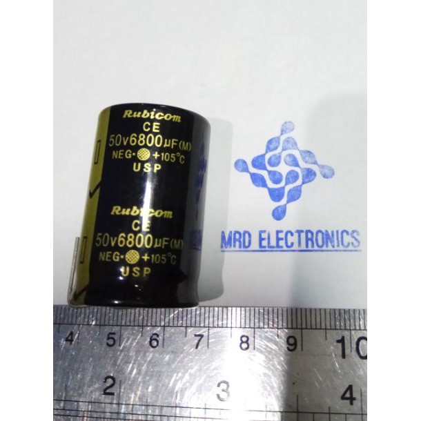 Jual Kapasitor Capacitor Elco 6800uF 50V Real New Shopee Indonesia